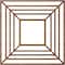 Ekena Millwork Raven Wood Fretwork Pierced Ceiling Medallion, Walnut, 18"OD x 6 5/8"ID x 1/4"T CMWP18X18X0250RAWA - alternate 3